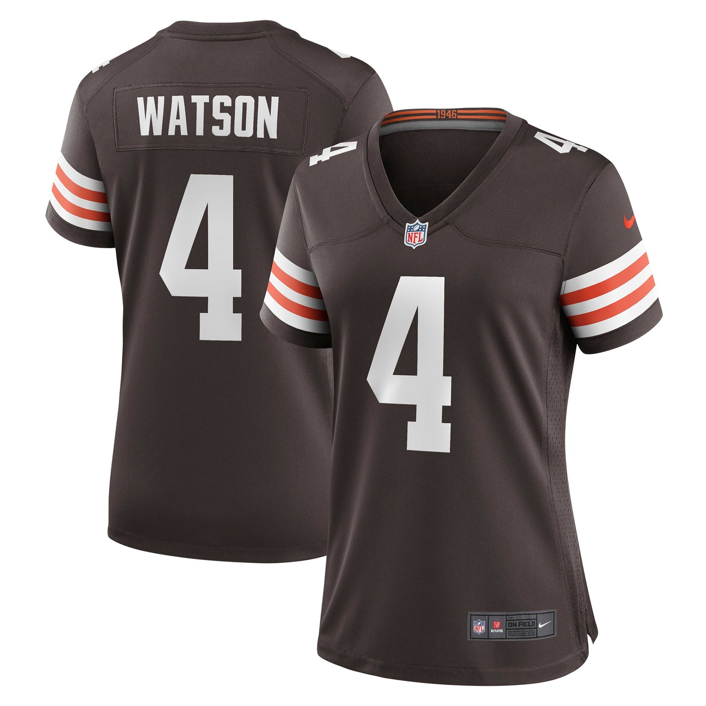 Deshaun Watson Cleveland Browns Nike Women's Player Jersey - Brown