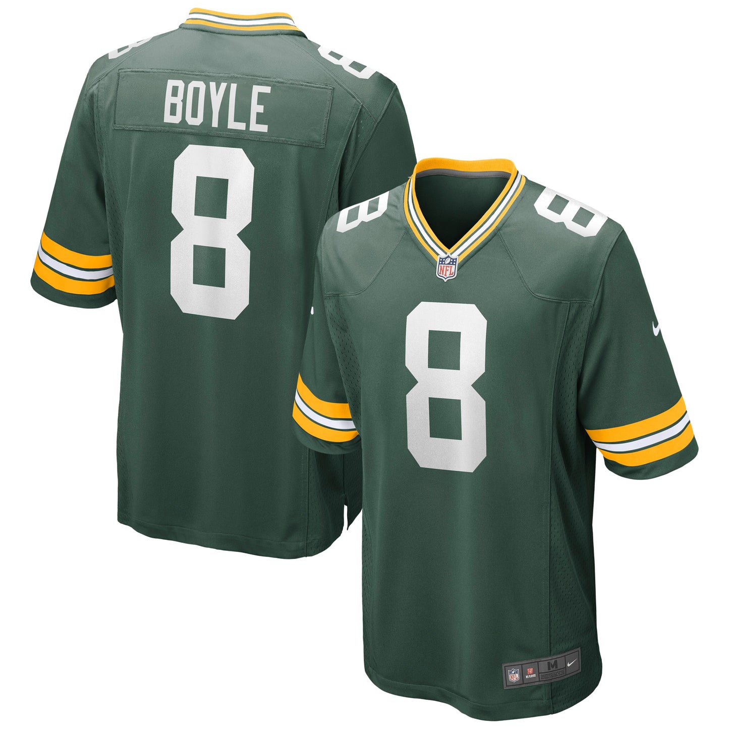 Tim Boyle Green Bay Packers Nike Game Jersey - Green