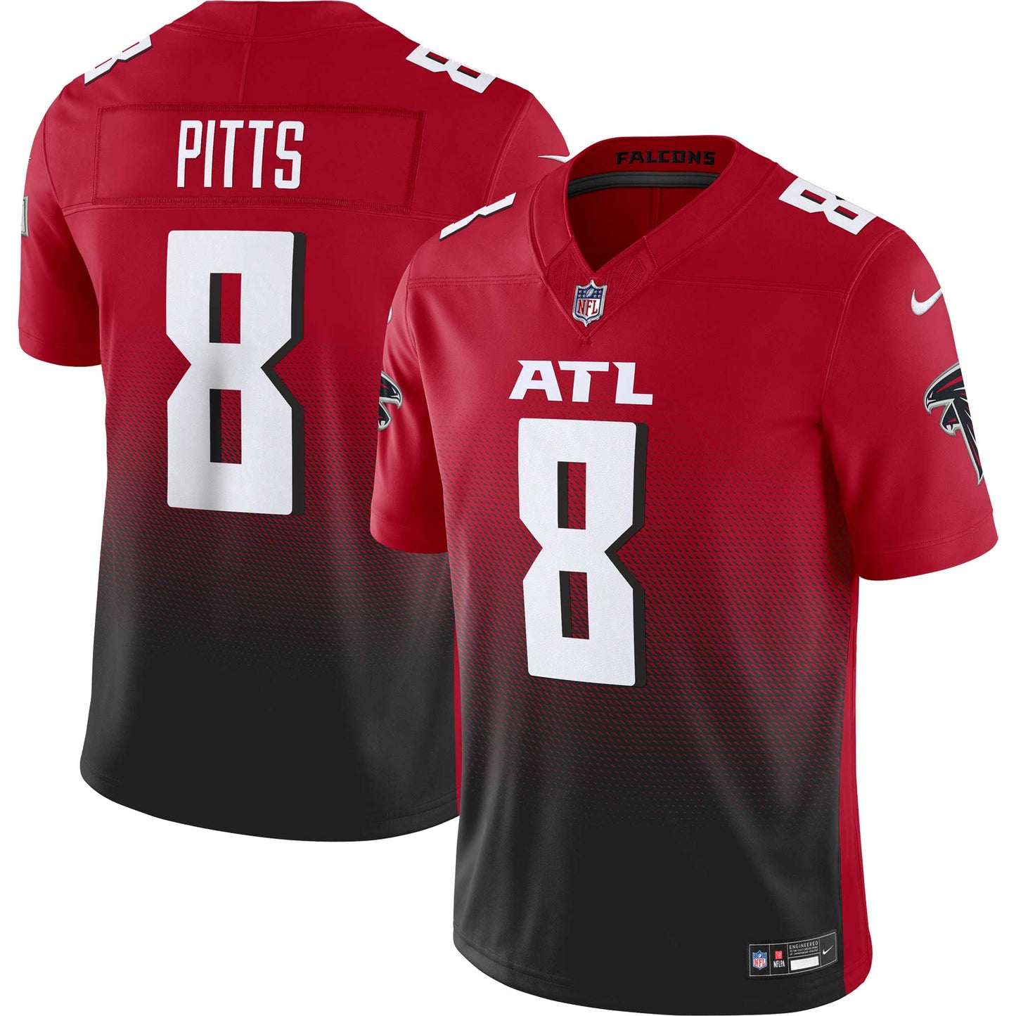 Kyle Pitts Atlanta Falcons Nike Vapor F.U.S.E. Limited Jersey - Red