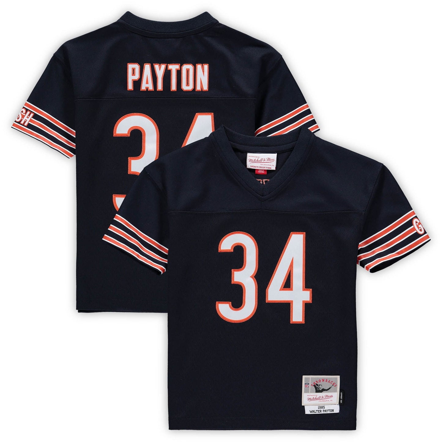 Walter Payton Chicago Bears Mitchell & Ness Male Preschool Retired Legacy Jersey - Navy