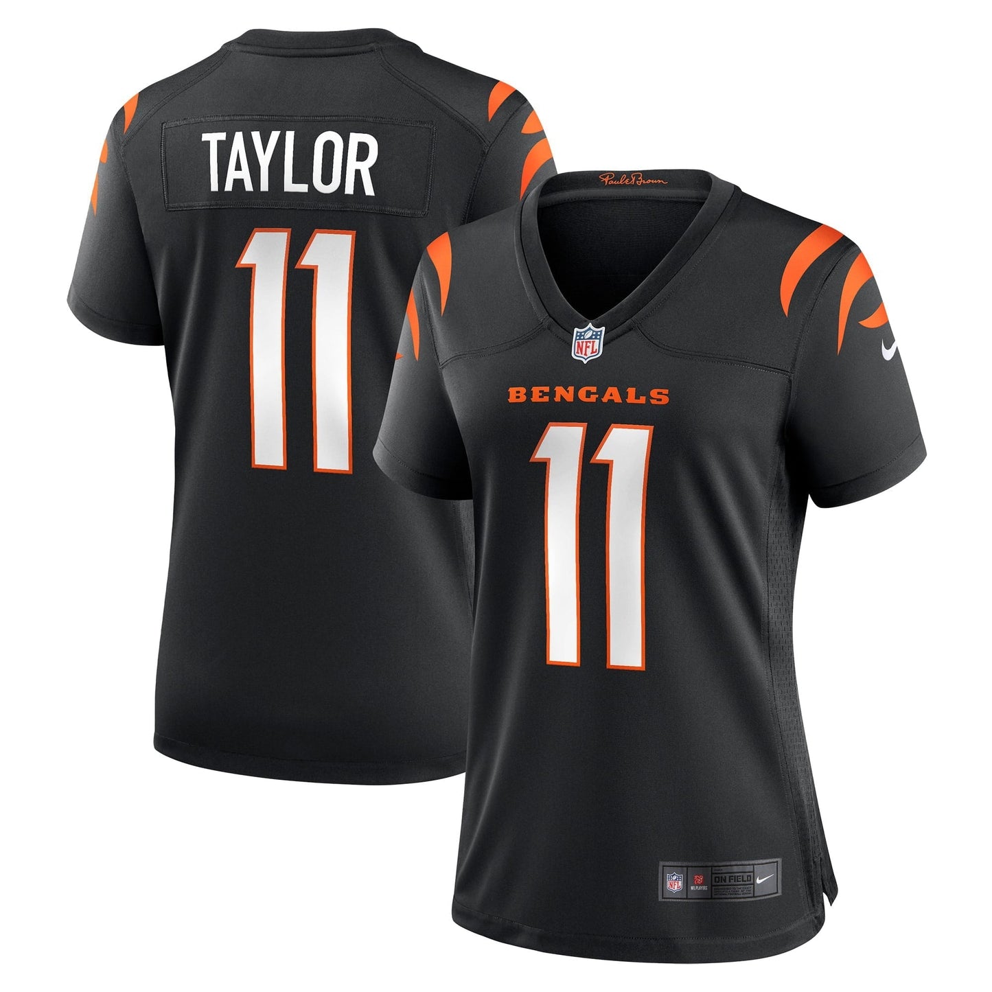 Women's Nike Trent Taylor Black Cincinnati Bengals Game Jersey