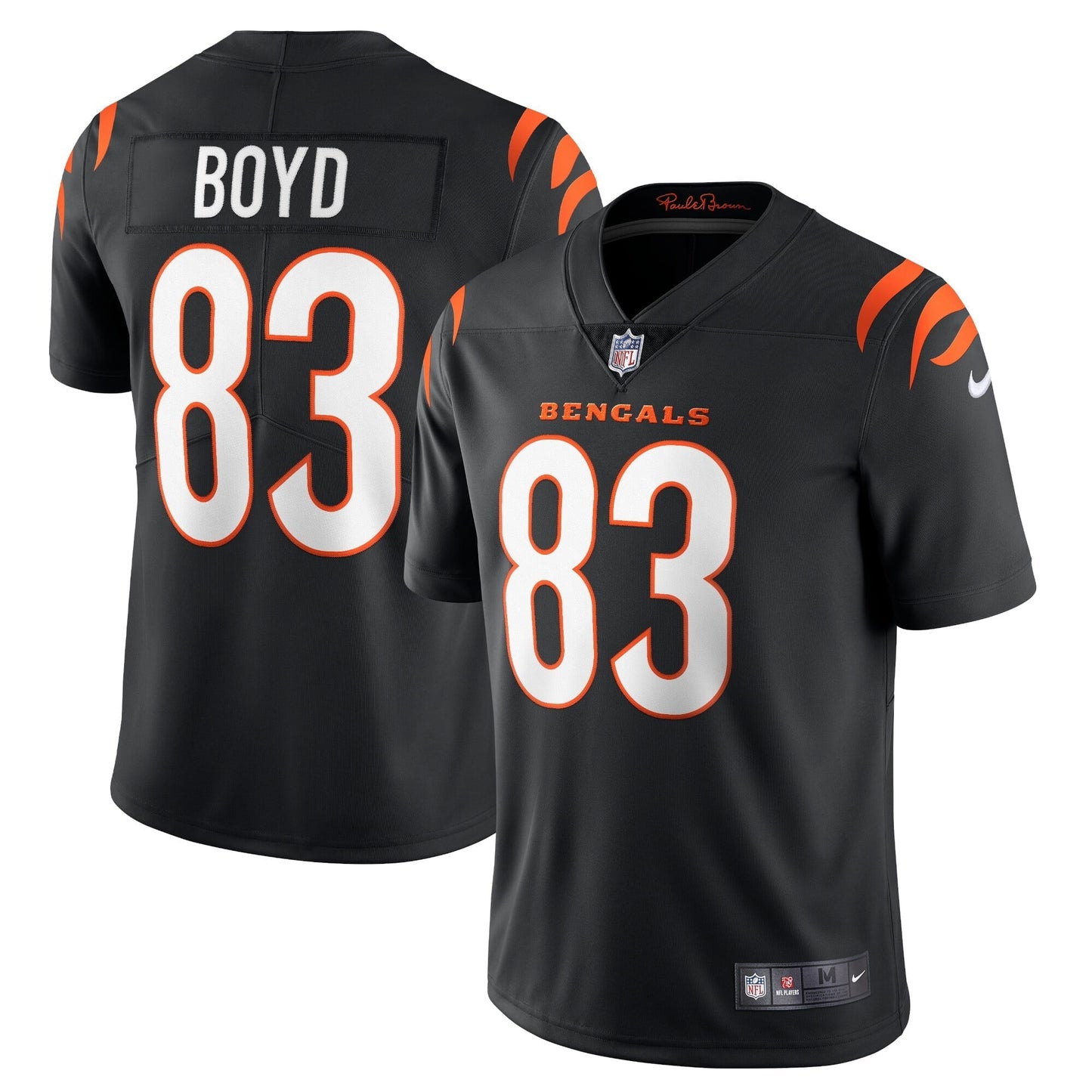 Men's Nike Tyler Boyd Black Cincinnati Bengals Vapor Limited Jersey