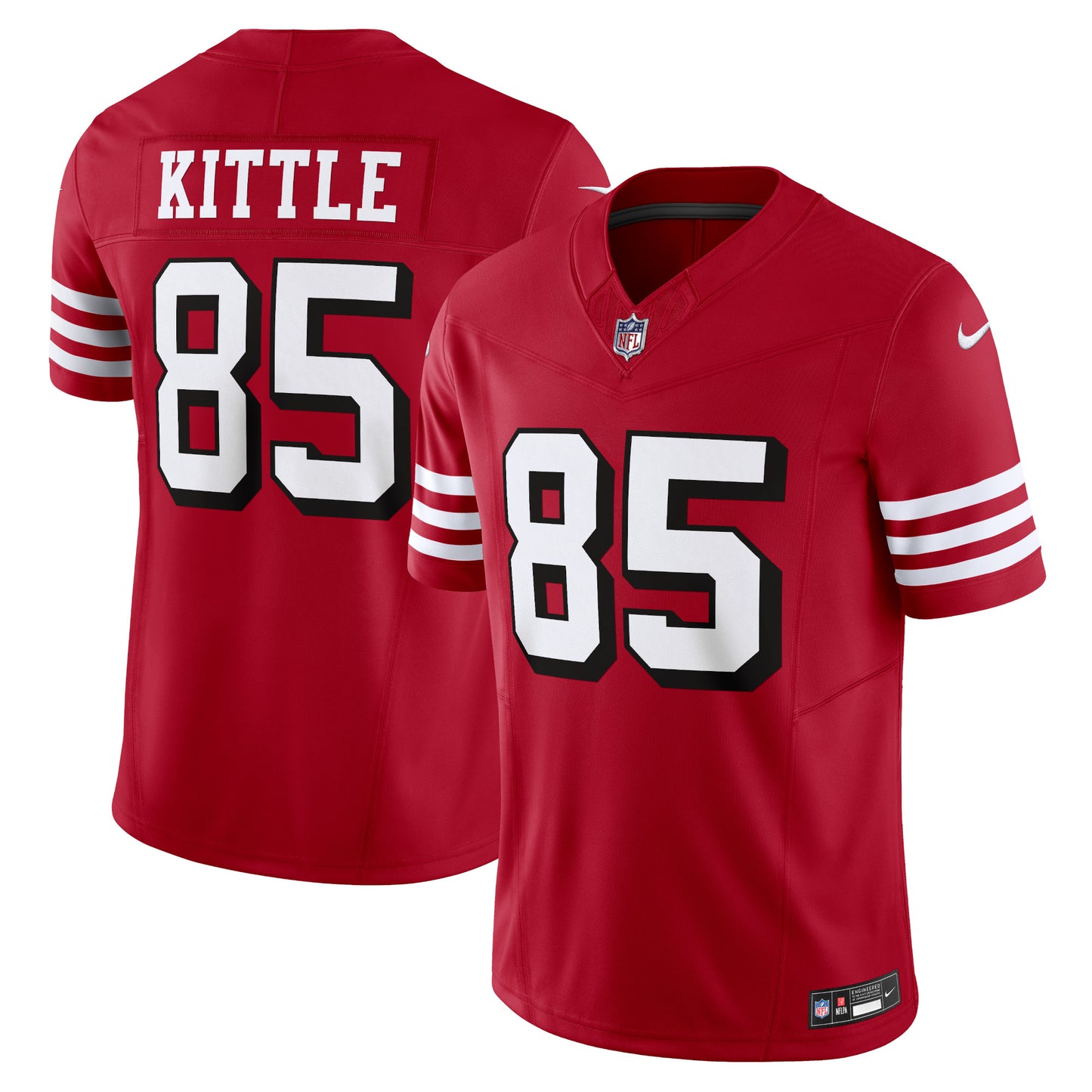 George Kittle San Francisco 49ers Nike Vapor F.U.S.E. Limited Jersey - Scarlet