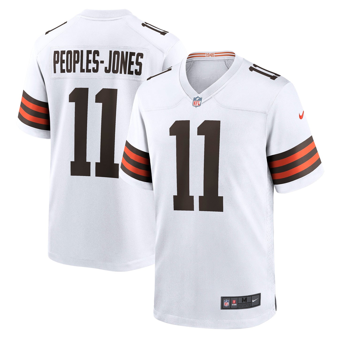 Donovan Peoples-Jones Cleveland Browns Nike Game Jersey - White