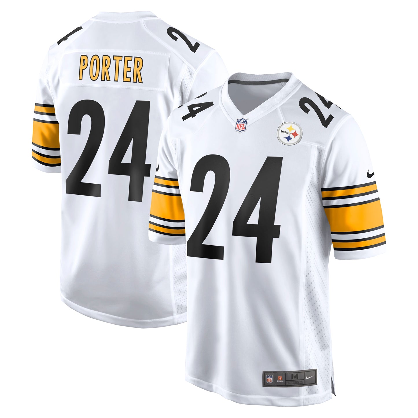 Joey Porter Jr. Pittsburgh Steelers Nike Away Game Jersey - White