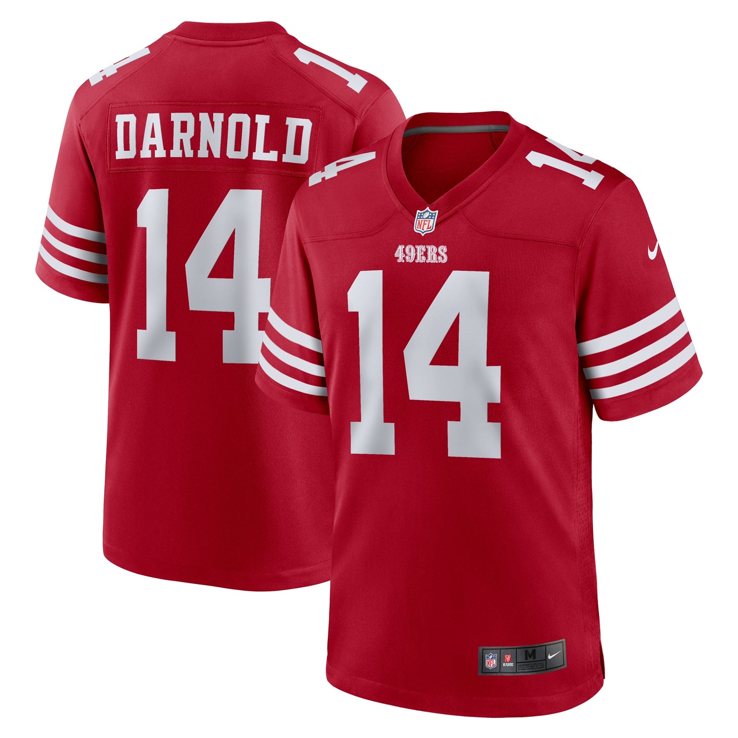 Sam Darnold San Francisco 49ers Nike Game Player Jersey - Scarlet