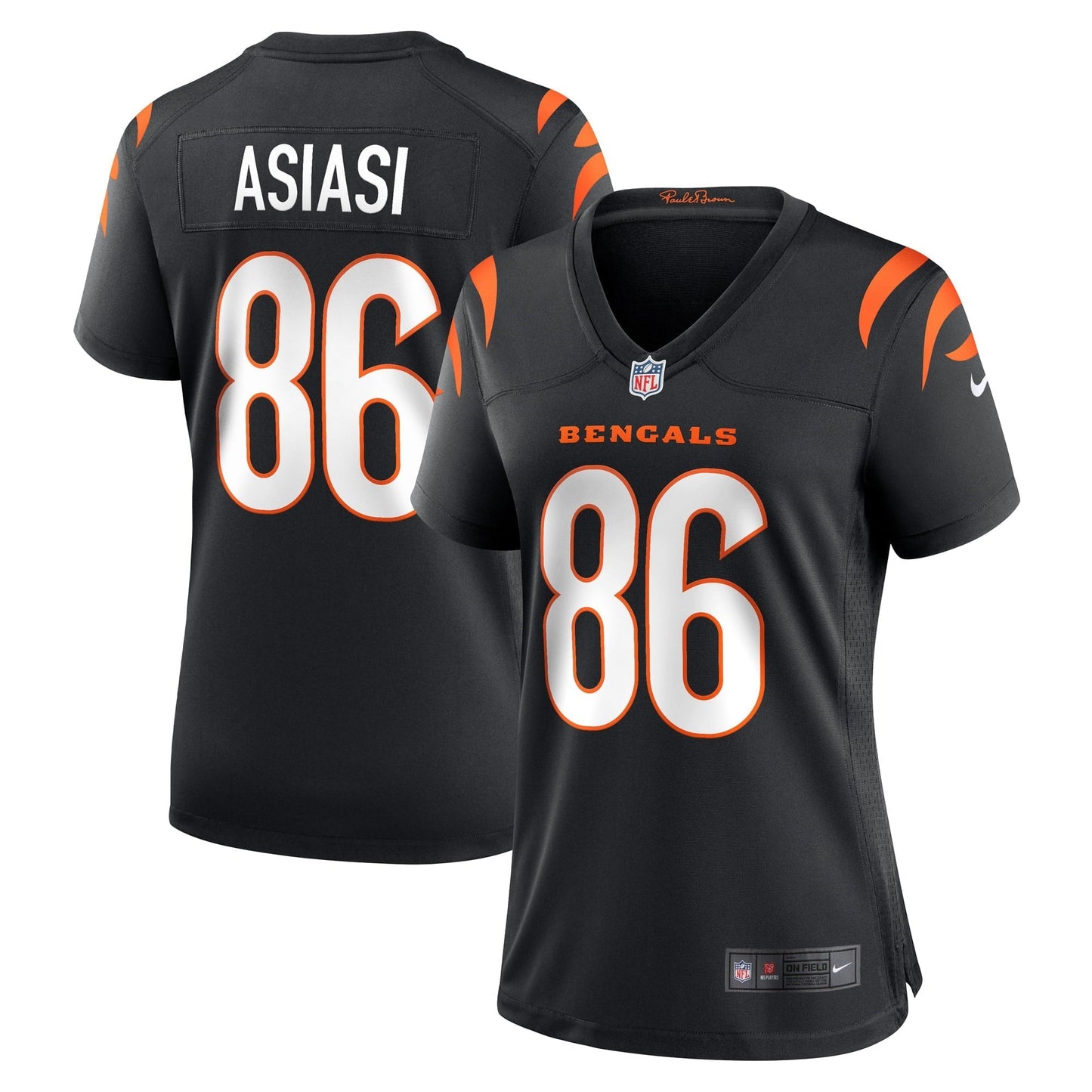 Women's Nike Devin Asiasi Black Cincinnati Bengals Game Player Jersey
