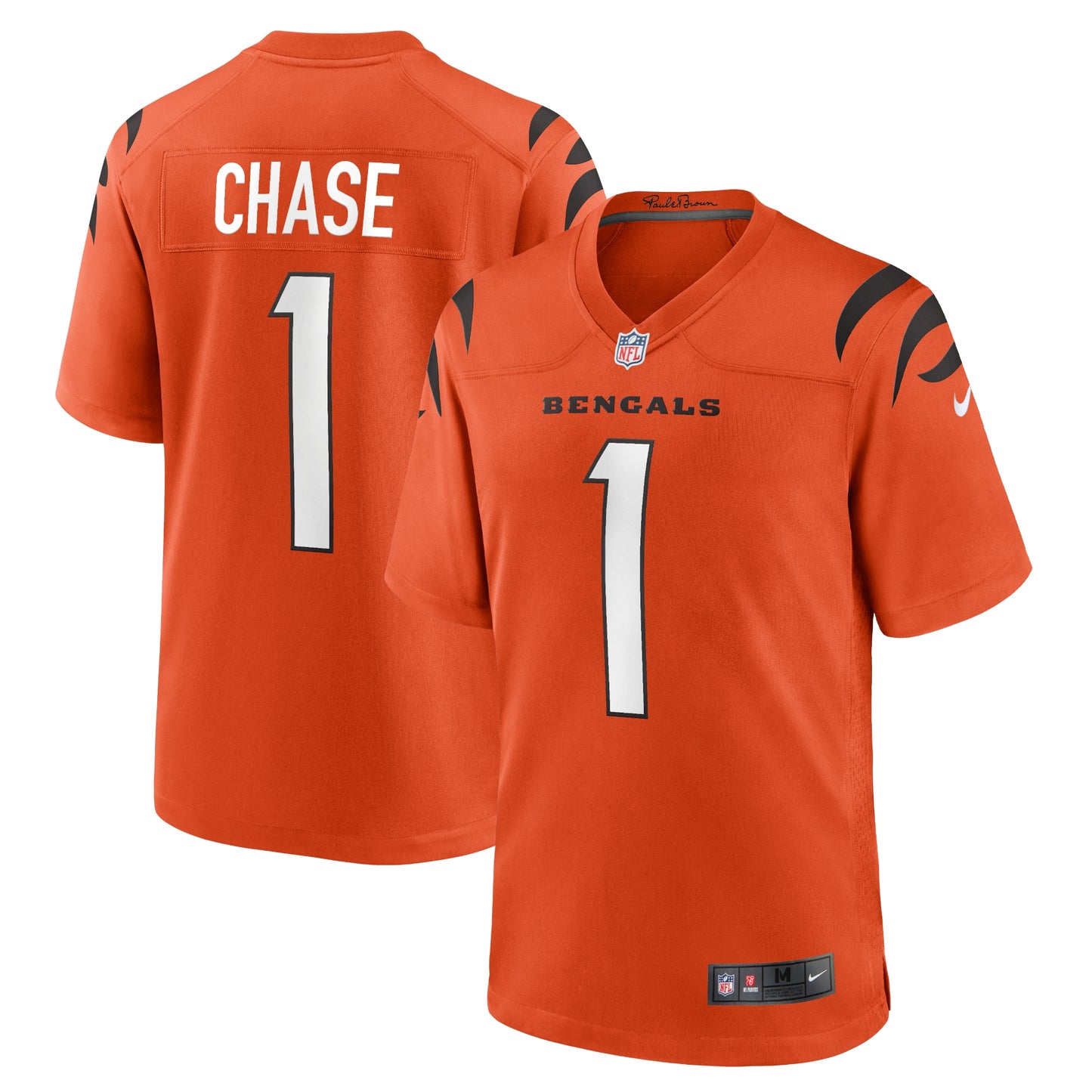 Ja'Marr Chase Cincinnati Bengals Nike Alternate Game Jersey - Orange